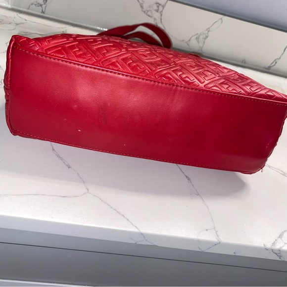 Tommy Hilfiger Handbag Purse Red Monogram Women’s - Picture 3 of 10